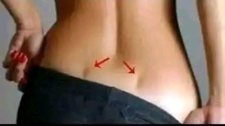 If you have these two holes in your back, it means you don’t… – Notis Actuales